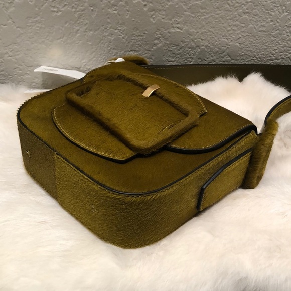 Tory Burch Sawyer Calf Hair Grassland Shoulder Bag - Picture 7 of 7